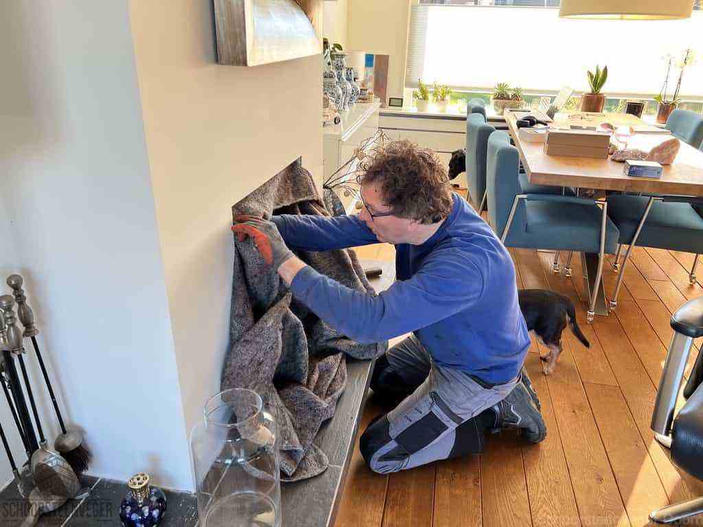 Schouwveger Doorn kleed schoorsteenreiniger Schouwveger Doorn kleed schoorsteenreiniger